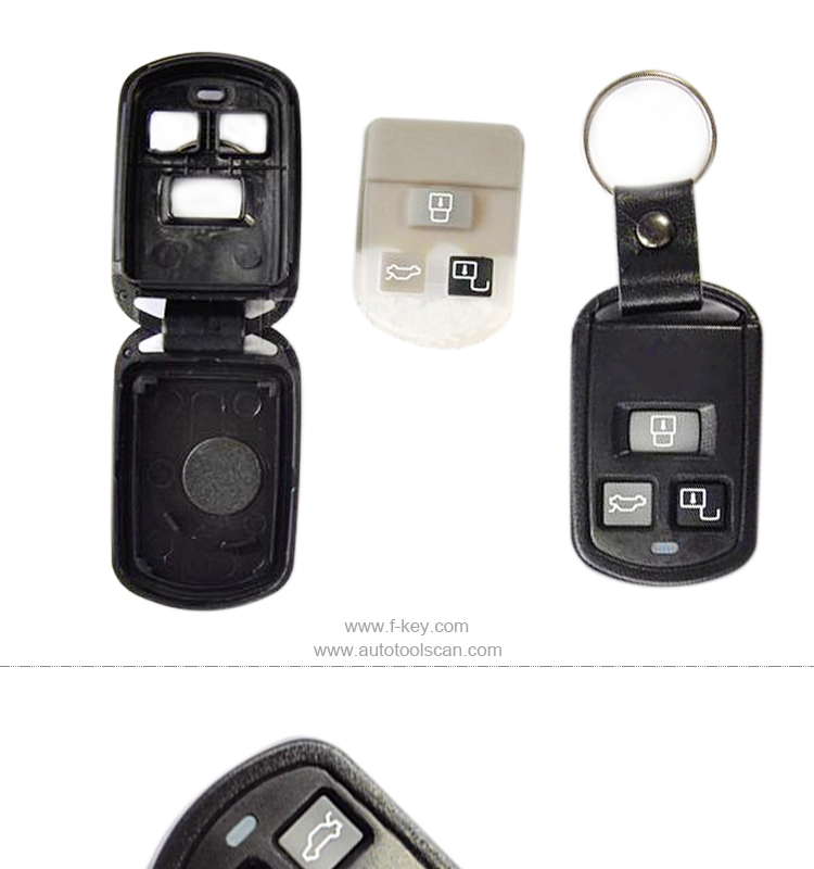 AK020014 for Hyundai Sonata 3 button Remote Key 311Mhz