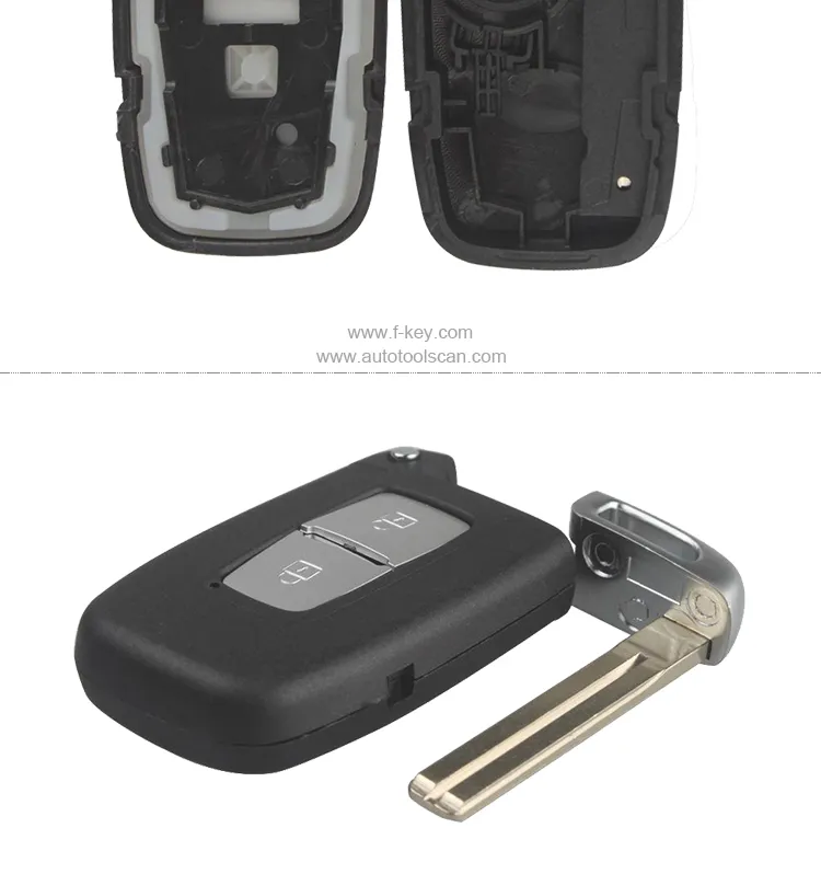 AK020016 for Hyundai New SantaFe 2 Button smart card 433MHz