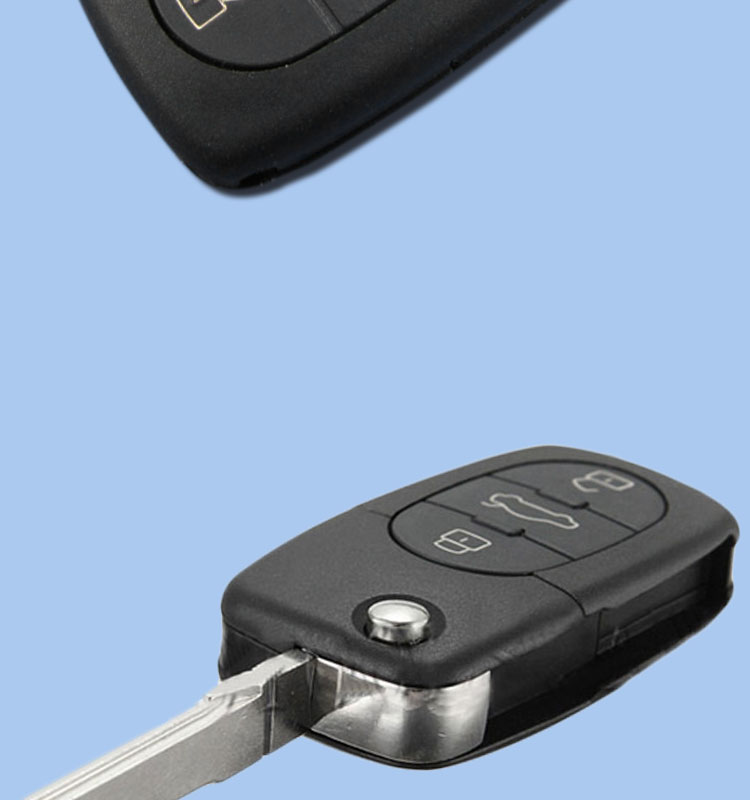 AK008011 for Audi 3 Button Flip Remote Key 315MHz