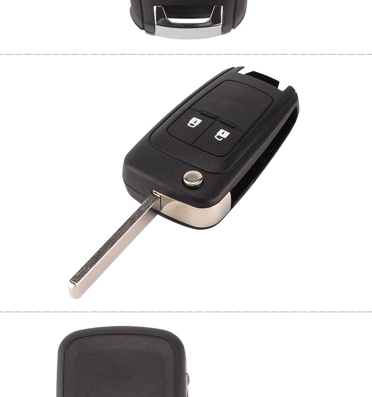 AK014005 Remote Key 2 Button 433MHz ID46 for Chevrolet Aveo Cruze Orlando Uncut