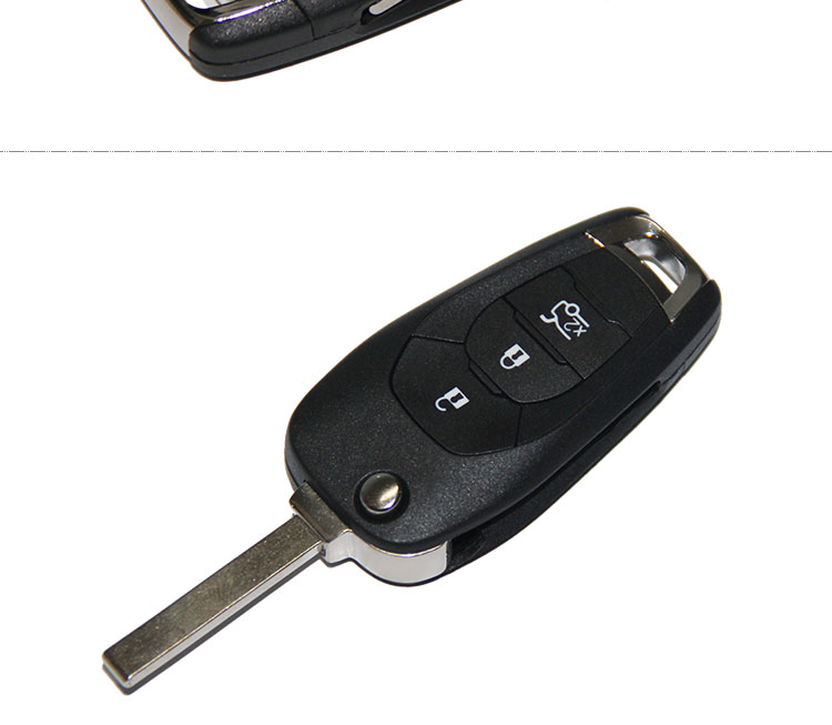 AK014038 2015  for Chevrolet Cruze 3 button remote Flip key 434MHZ ID46