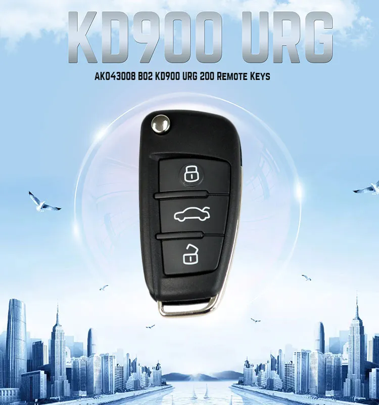 AK043008 B02 KD900 URG 200 Remote Keys