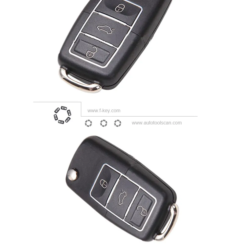 AK043001 KD900(B01) URG 200 2Button Remote Keys B01 LUXURY BLACK