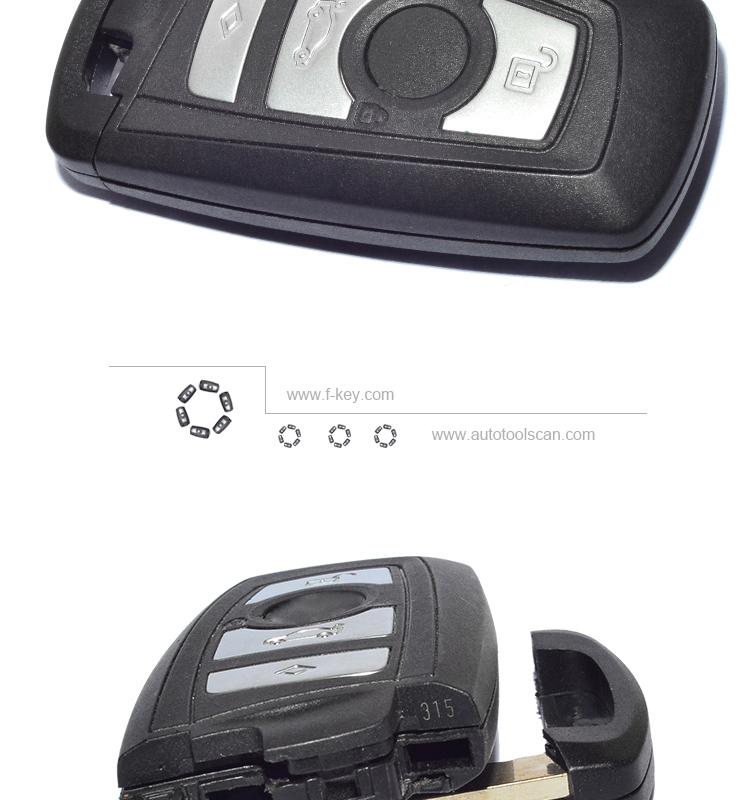 AK006040  for BMW F10 Smart Key 4 Button 315Mhz Original