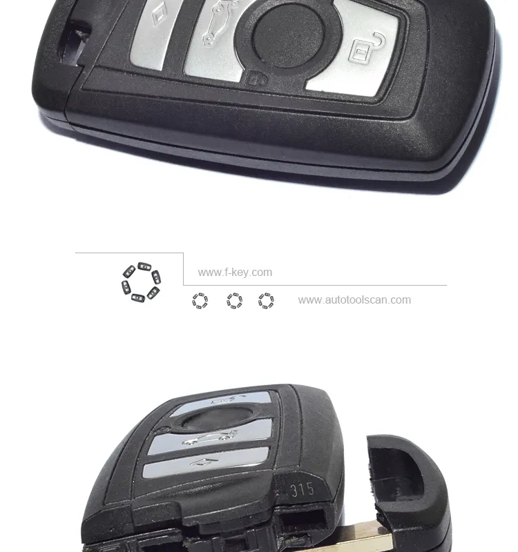 AK006040 for BMW F10 Smart Key 4 Button 315Mhz Original