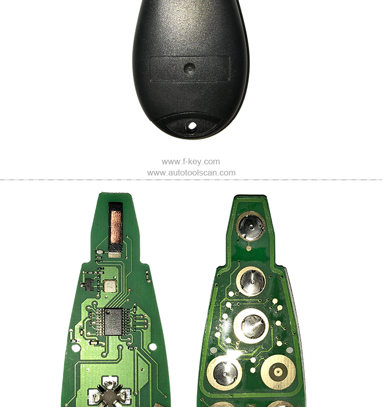 AK015006   for Chrysler JEEP DODGE 4+1 button 433MHZ Smart Remote Key
