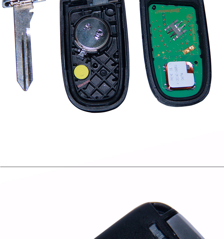 AK017007 Keyless Entry Remote Key Fob 2 Button 433MHz for Fiat