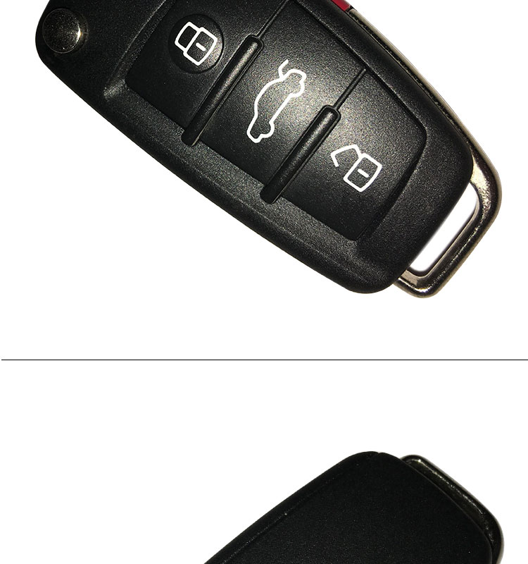 AK008055 8E0 837 220 R for Audi A4 flip key  3+1 button 315Mhz original