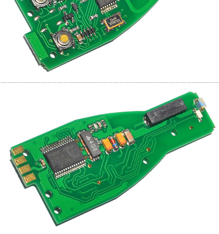 AK002023 Smart card For mercedes Benz 3+1 Button smart card 315MHZ