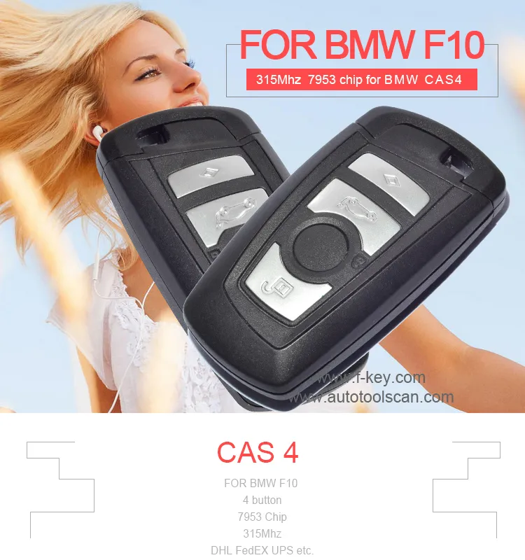 AK006040 for BMW F10 Smart Key 4 Button 315Mhz Original
