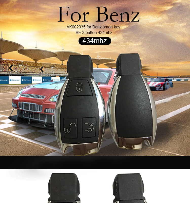 AK002035 For Benz smart key BE 3 button 434mhz