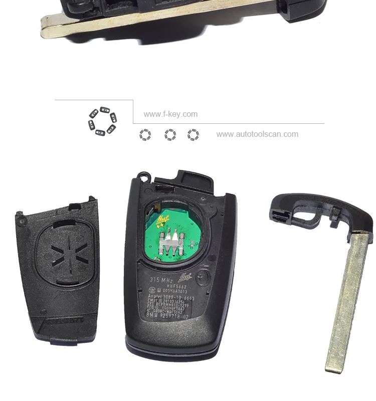 AK006040 for BMW F10 Smart Key 4 Button 315Mhz Original