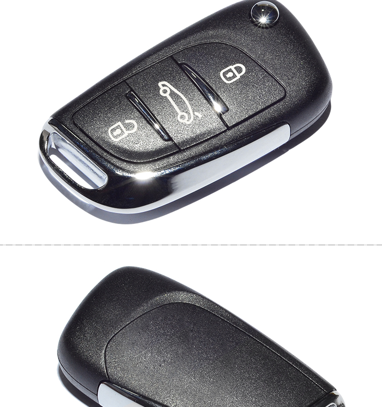 AK009030 FOR Peugeot 508 2008 3008 301 3 Button remote key 433MHZ