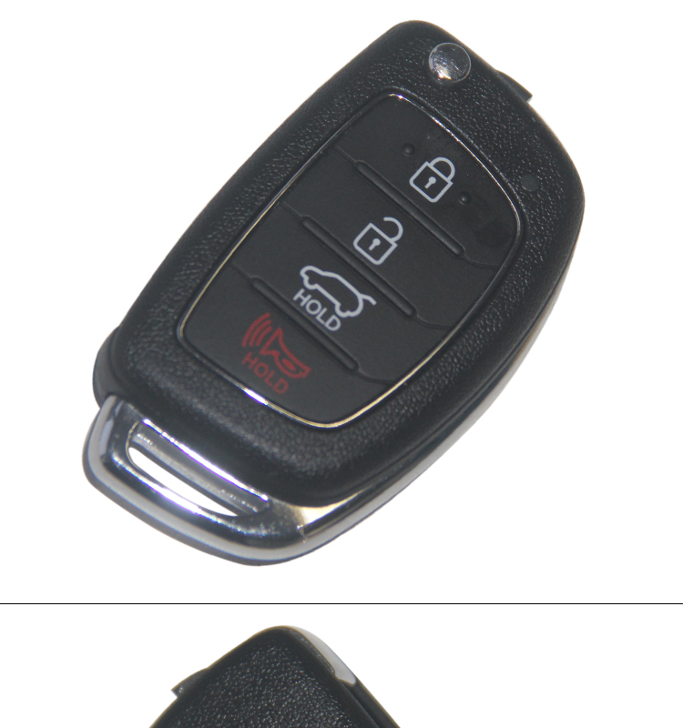 AK020039 For Hyundai Remote key 3+1 Button 434Mhz 4D70