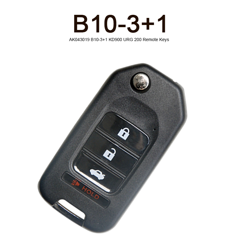 AK043019 B10-3+1 KD900 URG 200 Remote Keys