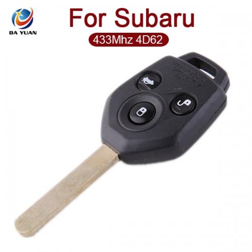 AK034011 for Subaru Forester straight Remote Control Key 433MHz 4D62