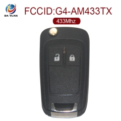 AK028026 for Opel Flip key 2 Button 433MHz PCF7941 FCCID:G4-AM433TX