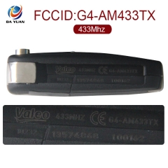 AK028026 for Opel Flip key 2 Button 433MHz PCF7941 FCCID:G4-AM433TX