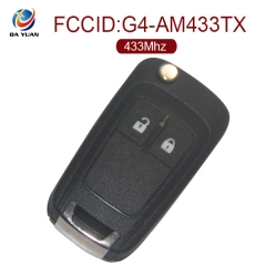 AK028026 for Opel Flip key 2 Button 433MHz PCF7941 FCCID:G4-AM433TX