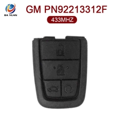 AK014026 for Chevrolet 4+1 Remote Control 433MHZ GM PN92213312F