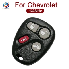AK014025 for Chevrolet Remote Key 3+1 Button 433MHz