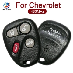 AK014025 for Chevrolet Remote Key 3+1 Button 433MHz