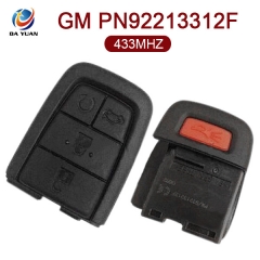 AK014026 for Chevrolet 4+1 Remote Control 433MHZ GM PN92213312F