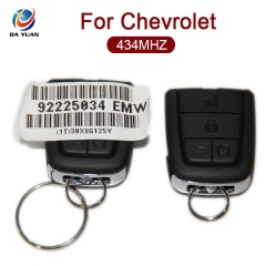 AK014037 for Chevrolet  Remote Key 4+1 Button 434MHz