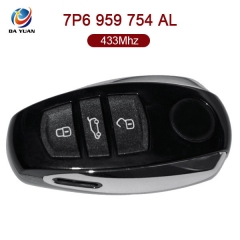 AK001021 for VW Tounreg Smart Key 3 Button 433MHz PCF7945 7P6 959 754 AL