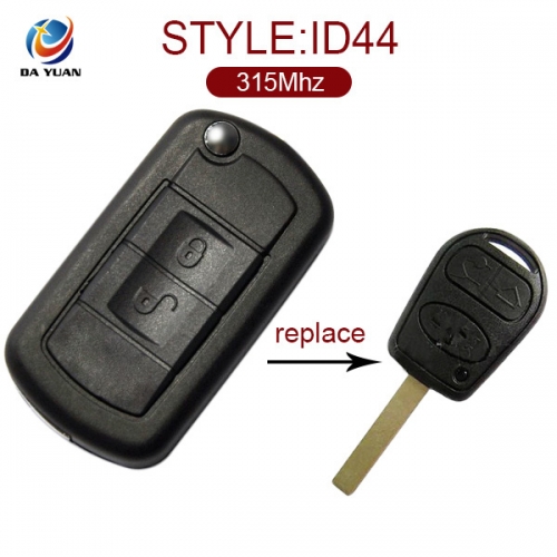 AK004019 for Range Rover Flip style Remote Replace the Remote head Key 44 Chip inside 315Mhz