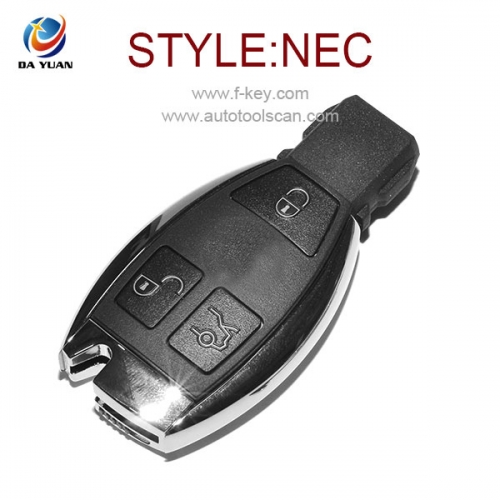 AK002022 for Benz W124 W140 W201 Smart Remote Key 3 Button 434MHz NEC Chip
