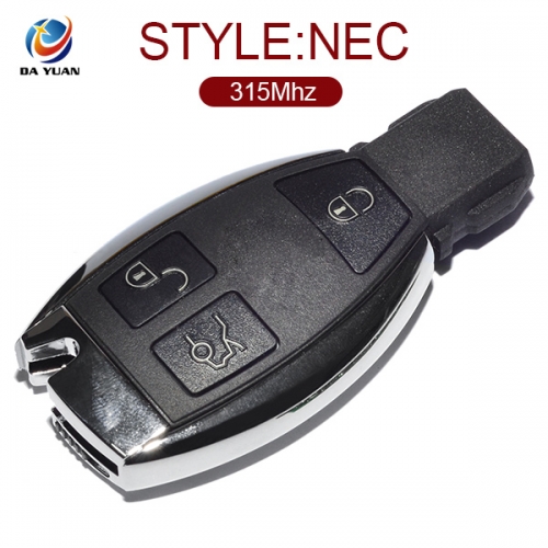 AK002024 Smart key for Benz 3 Button key with nec chip 315MHZ