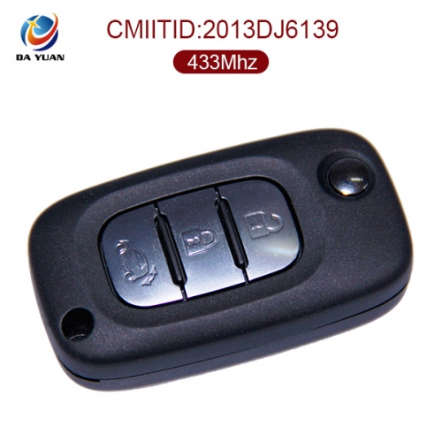 AK002028 for Benz Smart Key  3 Button  433MHz PCF7961M TWB1G767