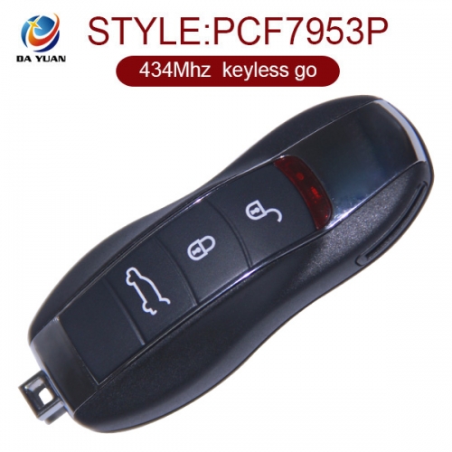 AK005018 for Porsche Cayenne 3 Button 434MHz PCF7953 7PP 959 753 BS keyless  go