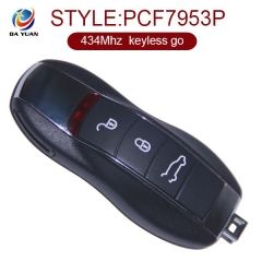 AK005018 for Porsche Cayenne 3 Button 434MHz PCF7953 7PP 959 753 BS keyless  go