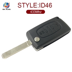 AK009002 for Peugeot 307 308 408 Remote Key 3 Button 433MHz PCF7961 0536 FSK 2011-2013