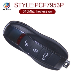 AK005016 New for Porsche Cayenne 3 Button 315MHz PCF7953 7PP 959 753 BQ keyless go
