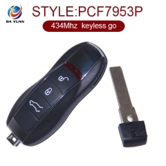 AK005018 for Porsche Cayenne 3 Button 434MHz PCF7953 7PP 959 753 BS keyless  go