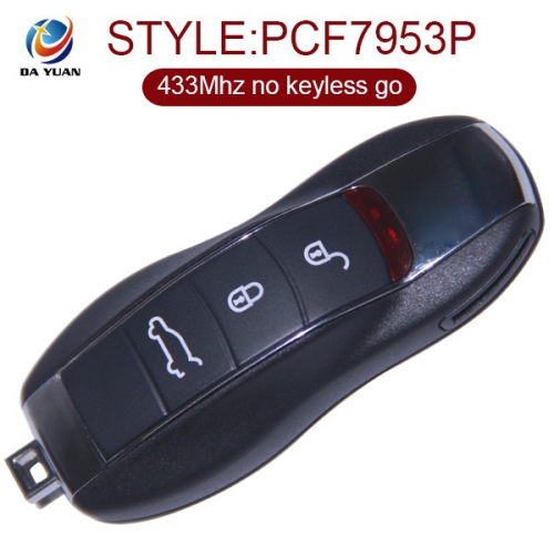 AK005019 for Porsche Cayenne 3 Button 433MHZ PCF7953 7PP 959 753 M no keyless go