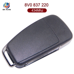 AK008034 for Audi A3 Q3  3 Button Remote key 434MHZ 8V0 837 220