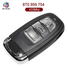 AK008016 for Audi A4L Q5 Smart Remote Key 3 Button 433MHz PCF7945 8T0 959 754