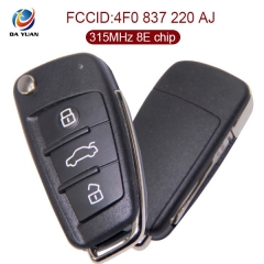 AK008022 for Audi A6 Q7 Smart Key 3 Button 315MHz 8E 4F0 837 220 AJ