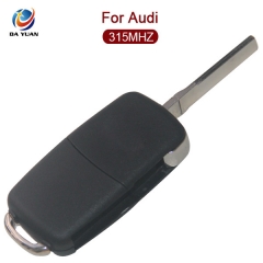 AK008046 remote key for Audi 3+1 button 315MHZ  A8 old model