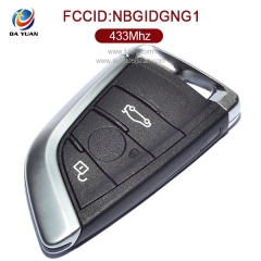 AK006057 New Uncut Remote Car Key Fob 3B 433MHz for BMW X5 X6 2014-2016 FCC:NBGIDGNG1