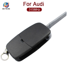 AK008011 for Audi 3 Button Flip Remote Key 315MHz