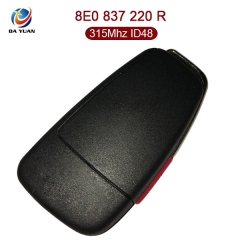 AK008055 Original for Audi A4  Flip Key  3+1 Button 315MHz  ID48  8E0 837 220 R