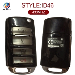 AK051012 for KIA K7 Flip Remote Key 3+1 Button 433MHz PCF7936 RKE-4F11