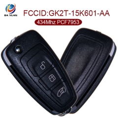 AK018068 for Ford Transit 2016 Flip Key 3 Button 434MHz ID47(PCF7953) GK2T-15K601-AA
