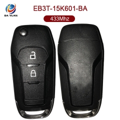 AK018018 for Ford Flip Remote Key 2 Button 433MHz EB3T-15K601-BA