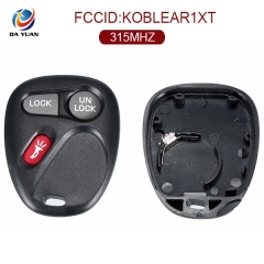 AK019003 For GMC Car Key Fob Replacement Transmitter Remote Keyless Entry Remote Control for KOBLEAR1XT,315mhz